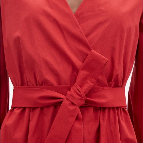 MAXMARA • Faita Shirt Dress in Cherry - Picture 14 of 16